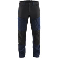 Dehnbarer Arbeitshose 1456 - Dunkelblau/Schwarz L - FR(46) - SE(C52) - Normen