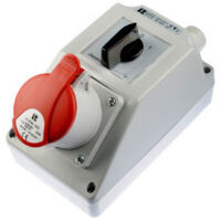 IP44-Installationssatz mit OI-Trennschalter, 16 A, 3P+N+PE, M25-Kabelverschraubung ZI22\R211