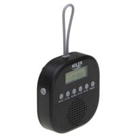 Tragbares FM-Radio Wasserresistentes für das Badezimmer (9x9x2,5 cm / IPX4 / AD1912) Adler