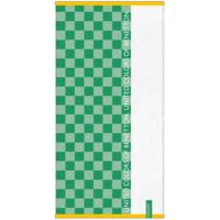 Strandtuch 140x70cm grün kariert Kids Benetton