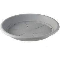 TeraPlast™ Untersetzer AURA rund Ash anthrazit 24 cm - Kunststoff
