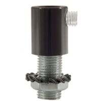 Befestigung creative-cables Metall zylindrisch 2 Stück schwarz