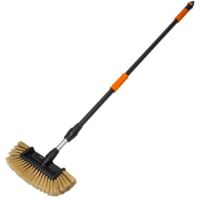 Teleskop Waschbürste mit Soft-Ventil 4-Fach 150-250 cm