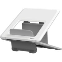 Fellowes Breyta™ - Verstellbarer und 100% recycelbarer Laptop-Ständer, 12 Höhen, max. 15,6", 4 kg - Schwarz - Ideal für den Einsatz zu Hause und im Büro.