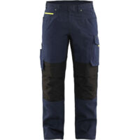 Dehnbarer Arbeitshose 1495 - Marine/Gelbfunkel XL - FR(50) - SE(C56) - Lange