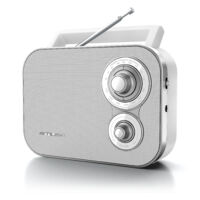 Weißes tragbares radio - Muse - m051rw