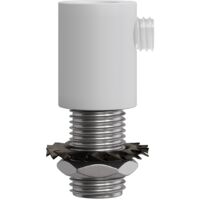 Befestigung creative-cables cylindrical cable clamp Metall schwarz 2 Stück