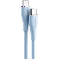 Ladekabel USB Typ C auf USB Typ C 100 W Schnellladekabel 480 Mbps Grün 1m