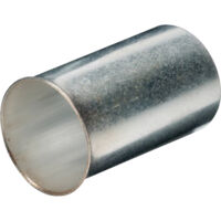 Cimco 187441 Aderendhülse 6 mm² Unisoliert Zinn 250 St.