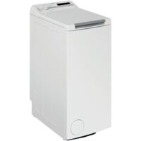 WHIRLPOOL TDLR 6240S DE Waschmaschine Top Load Slim 6th Sense Energieklasse C Füllmenge 6 Kg Schleuder 1200 Umdrehungen Farbprogramm Trommel Up Fresh Care