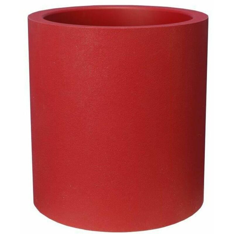 Riviera Vaso Rosso, Design Semplice, Resistente Per Interni Ed Esterni - 2