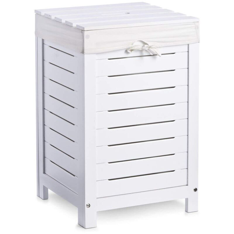Portabiancheria con ruote 46x33xh84 cm -peso 2,70 kg BIANCOLINO