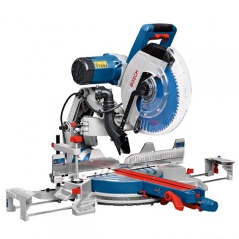 Bosch GCM 12 GDL Sega a Ingranaggio blu e grigia performante
