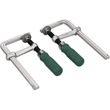 Metabo FSZ set di 2 morsetti verdi funzionali in acciaio