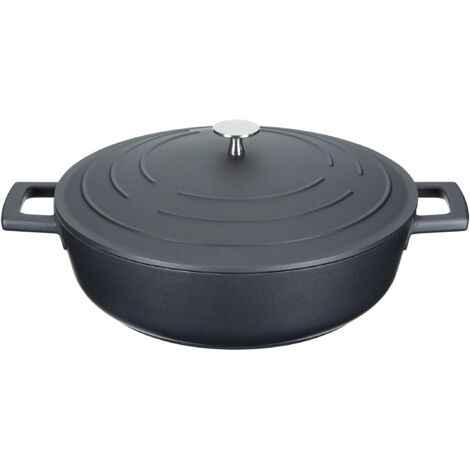 Aster Cocotte MasterClass 4L Nera in Alluminio (1/4)