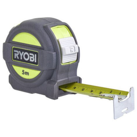 Ryobi RTM5M metro a nastro verde e antracite 5 metri (1/5)