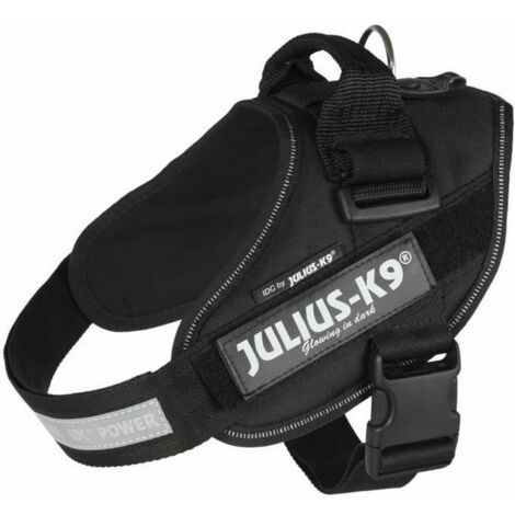 Pettorina IDC Julius K9 Powerharness (ITA)  - Pettorina IDC Julius K9 Powerharness (ITA) - Nero, M / Taglia 0 (58-76cm)