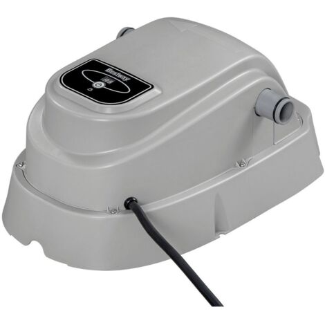 Riscaldatore d'Acqua Elettrico Bestway 42,6x26,6x18,7 cm per Piscine Fuori Terra da 1.520-17.035L Temperatura Massima 40°C