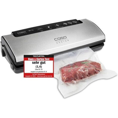 Caso Seal Vacuum VC 15 Argento Macchina Sous Vide