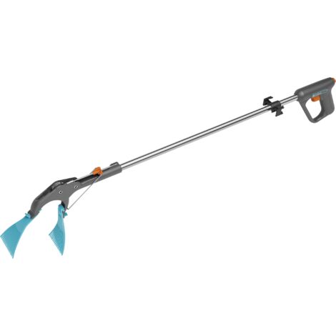 GARDENA Grabber 4 in 1, pinza da giardino multiuso, per raccogliere i rifiuti da giardino (11700-20)
