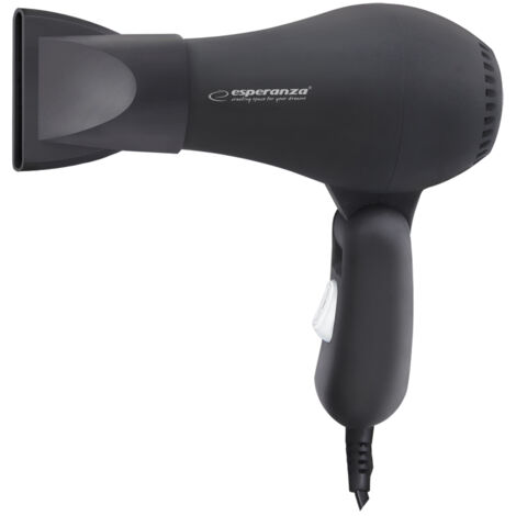 Esperanza EBH003K asciugacapelli nero compatto 750W (1/3)