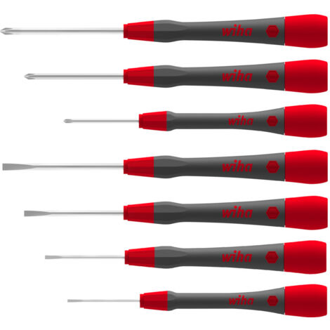 Wiha Set di giravite di precisione PicoFinish® A taglio, Phillips, 7 pz. (42991)
