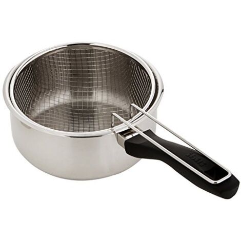 IBILI 666118 pentola con Cestino, cestillo Inox, Argento, 20 x 37 x 9 cm (1/3)