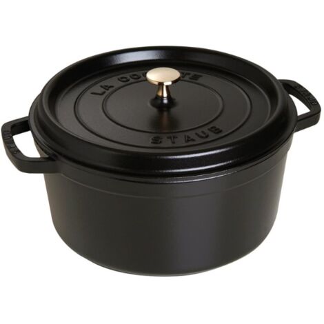 Cocotte Rossa Staub 28 cm Nero Opaco Ghisa (1/5)