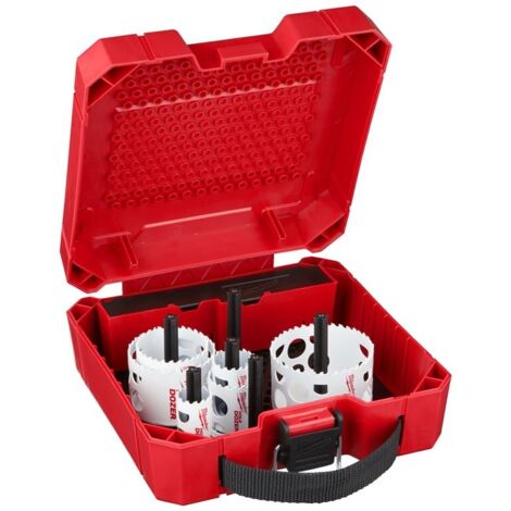 Set di 10 seghe a tazza 4/6 MILWAUKEE - Ø 25/32/40/54/68/76 mm - 49224201
