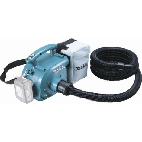 Aspiratore a batteria Makita DVC 350 Z 18 V solo - senza batteria, senza caricabatterie