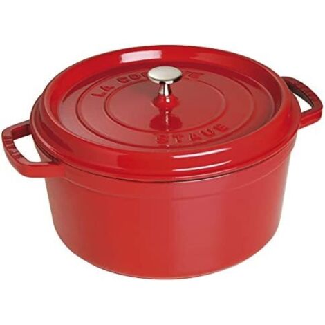 Staub Casseruola Rotonda in Ghisa Ciliegia 30 cm 8,35 L (1/5)
