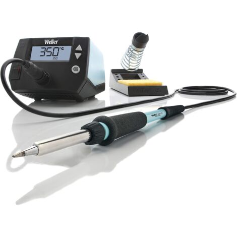 Weller WE 1010 (T0053298699) Stazione di Saldatura Digitale a 1 Canale, 70 Watt / 230 Volt, Intervallo di Temperatura da 100 ° C a 450 ° C, blu