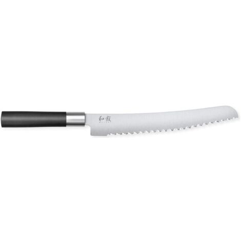 Coltello da pane kai Wasabi Black nero 23 cm acciaio (1/2)