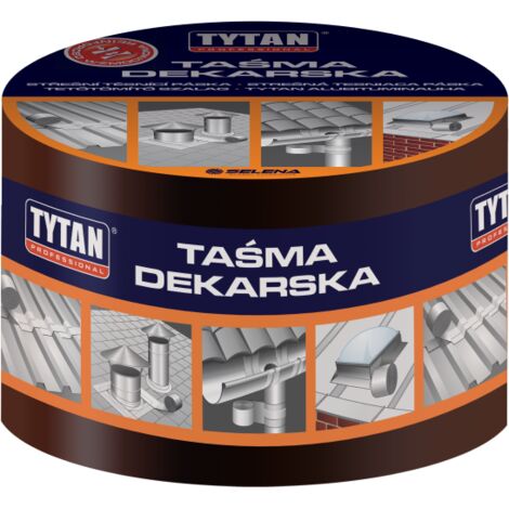 Nastro sigillante Tytan bituminoso marrone 150 mm 10 m