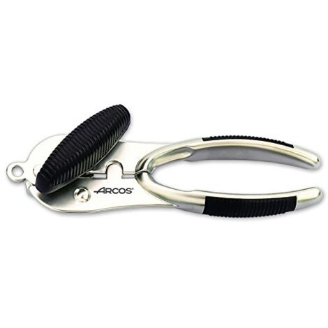 Apriscatole Arcos ergonomico lega zinco 19 cm nero (1/3)