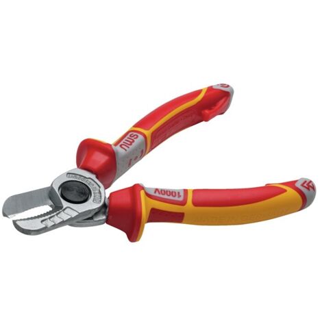 NWS 043-49-VDE-160-SB N043-49-VDE-160-SB - Tagliacavi in confezione automatica, 1000 V, colore: Argento/Rosso, 160 mm (1/4)