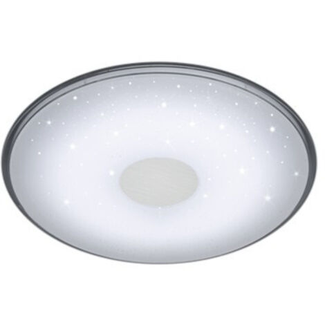 Plafoniera LED moderna dimmerabile bianca 2400 lumen (1/5)