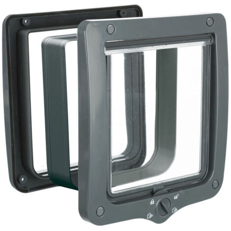 Gattaiola Trixie Grigio 24 x 28 cm Plastica XXL