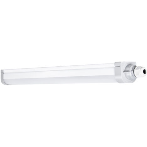 Ledvance LED Stagna Reglette PC (Polycarbonate) Bianca 16W 1920lm - 840 Bianco Freddo 60cm - Sostitutiva 2x18W (1/3)