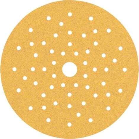 Bosch Professional 50x Expert C470 carta abrasiva multiperforata (per legno duro, verniciatura su legno, Ø 150 mm, grana 100, accessori per levigatrice eccentrica)
