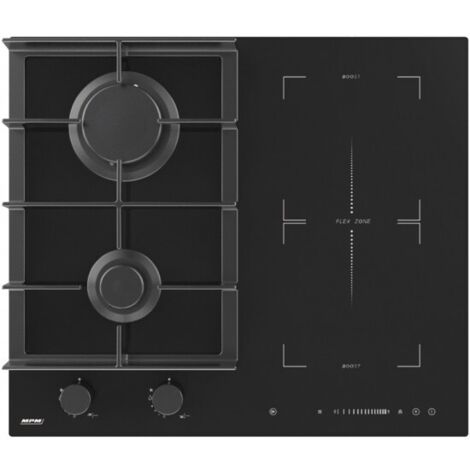 MPM 60-IMG-22 Piano cottura a gas 60 cm nero