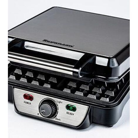 Piastra per Waffle Ravanson GR-7030 1100W Acciaio inossidabile [GR-7030]