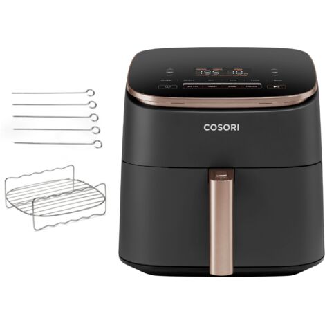 Frittatrice ad Aria Cosori Turbo Blaze Chef Edition Nera e Oro