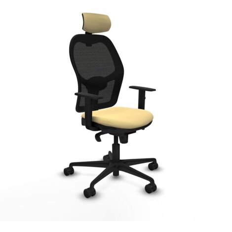 Sedia da Ufficio Piqueras y Crespo 1D036N2 Crema (1/5)