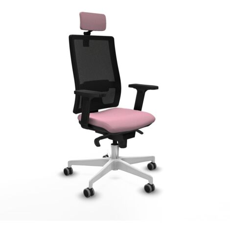 Sedia Ufficio con Poggiatesta Piqueras y Crespo 2D026G2 Rosa (1/5)