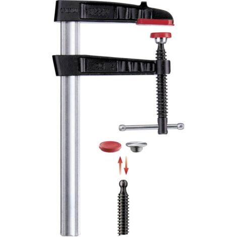 Bessey Strettoio a vite con ganasce in ghisa malleabile TG-K 300/120