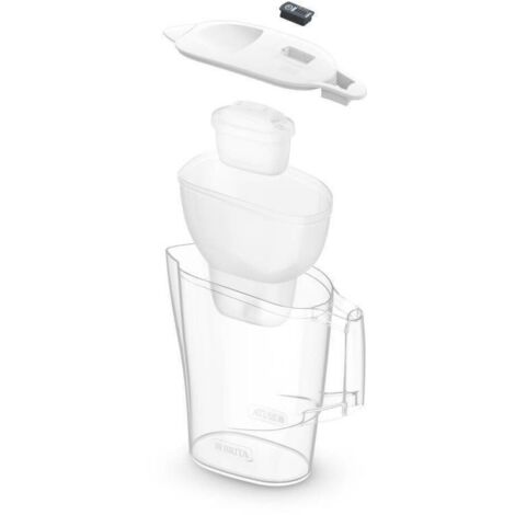 Caraffa Filtrante Brita Design Moderno Bianco Trasparente (1/5)