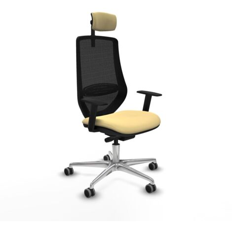 Sedia da Ufficio Piqueras y Crespo D086G2W Crema (1/5)