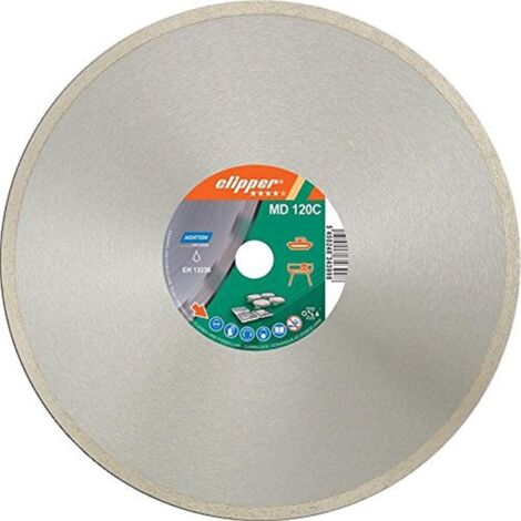 Clipper - Disco diamantato a fascia continua/o md-120-c diametro 180