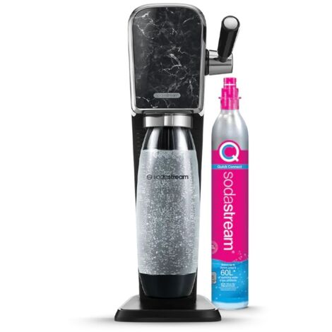 Macchina per soda Sodastream ARTMARBRE elegante in nero marmorizzato (1/3)